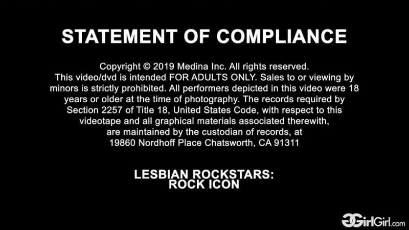 Lesbian rock stars rock icon joanna angel karma rx