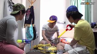 Chinese Mum Pummeled By His Sonny And His Pals Mp4