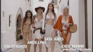 Angie lynx sata jones eva generosi zazie skymm the orgy that saved my marriage