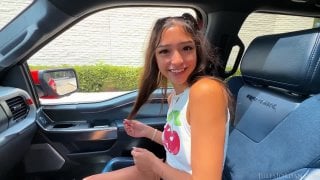 Layla jenner ( teen car sex expert layla jenner puts it in overdrive and gets a huge facial)