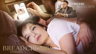 Slim young brunette breadcrumbs episode 1