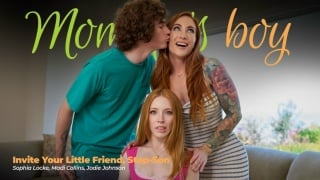Sophia locke, madi collins invite your little friend, step son