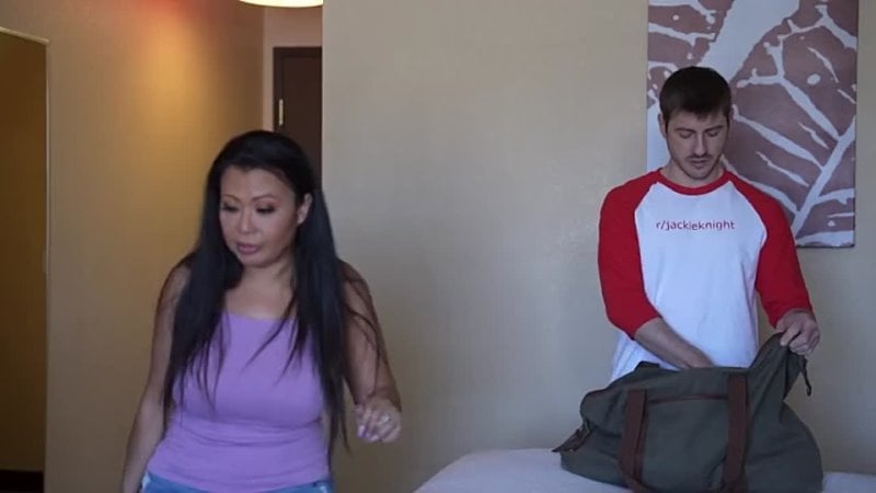 Share porn video – Milf | step mother stepmom and stepson share hotel bed