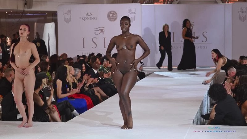 Isis fashion awards 2025 ｜ nude accessory runway catwalk show part 1
