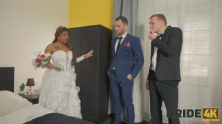 Bride4k vicky menage rock paper bride