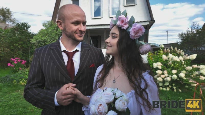 Bride4k remido & monika akai my big fat pagan wedding