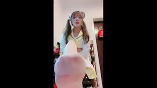 （系列完整版看简介）【啵啵小妍 s】学生 jk 白丝 寸止 辱骂