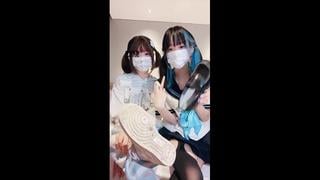 双马尾 双人 萌妹服 袜套 lo袜 运动鞋 jk 厚吊带黑丝 小皮鞋 羞辱 撸管指挥 红绿灯 倒计时 盯 足控屋