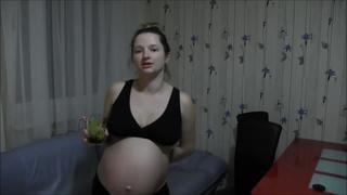 Реальные роды естественные, домашние роды ребенка pregnant birth video