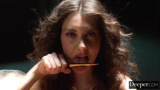 Curvy brunette giving blowjob goddess and the seed ep 2 [all sex, hardcore, blowjob, gonzo]