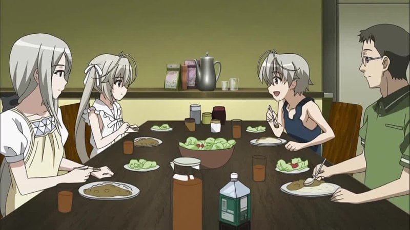 [woa] связанные небом / yosuga no sora 12 серия [субтитры]