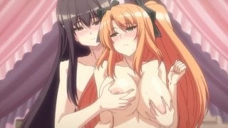 Хентай порно аниме девушка влюбилась в старшую сестру / otome wa boku ni koishiteru trinkle stars the animation ep 2