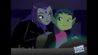 Teen titans porn raven double teamed