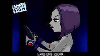 Teen titans raven and beast boy sex