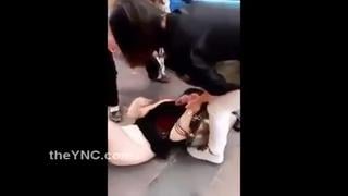 Избили шлюху