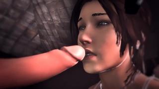 Анимация порно (хентай Three Dimensional , оральный секс , анал , фистинг , лара крофт , трах , Hump , Pummel , тентакли , Assfuck , двойное проникновение , сис