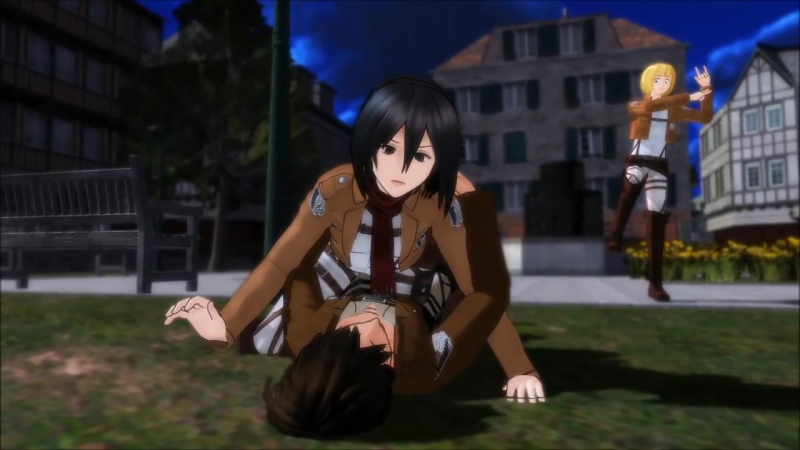 Mikasa porn video – Eren x mikasa this is what you think it is! porn on titan snk shingeki no kyojin funny (1)