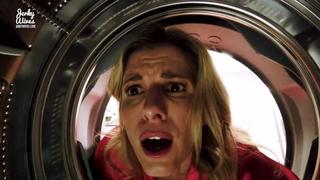 The stepmother was stuck in a washing machine, I used 