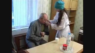 Porntv Russian Nurse And Elder Guy ( Porno , Fuck-a-thon , Cumshot , Blowage , Couples , Facial , Boobs , Oral , Give Head , Pov , Wtf)