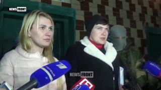 Надежда савченко приехала в днр и окунула бананов мордой в дерьмо