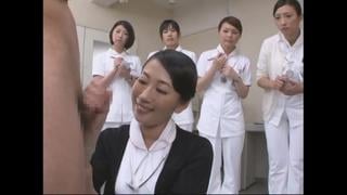 Training In One Of The Clinics\/hospitals Of The Japan On The Collection Of Sperm (cfnm, Jerk Off, Cumshot, Climax, Japan, Fingering, Orgasm, Masturbation) 