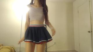 Еlfiех tiny teen striptease (1080p) [amateur, petite teen, solo, posing, striptease]