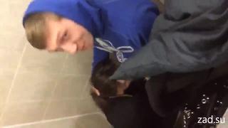 Uzbek sucks a guy in the toilet Uzbek sex porn sex cum hard anal in pussy drunk black group Russian tits incest d 