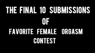 The Best Female Orgasms Of The Girl Groan And Cums Squirt Sperm Member Sex Porn Pussy Vagina Anal Hinges Tits Fucking Gangbang Kuni 