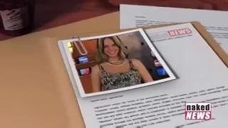 Милая девушка проходит кастинг в голые новости