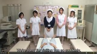 Cmnf видео – пять медсестёр раздеваются догола перед пациентом