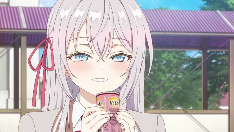 Аля иногда кокетничает со мной по русски / tokidoki bosotto russia go de dereru tonari no alya san трейлер №3