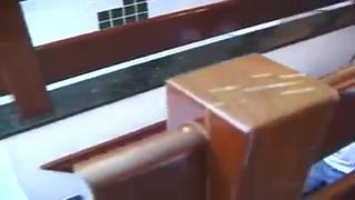 Трахнул шикарную блондинку транса с поясом на каблуках трансы, транссексуалы, shemale, ladyboy, t girl