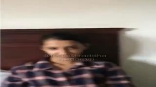 Exclusive video from #baaghi set! kerala shoot shraddha kapoor tiger shroff so adorable! )