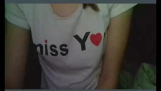 The girl showed boobs in the periscope young breasts lit 