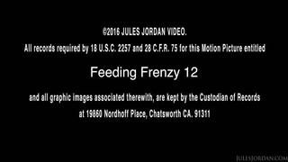 Alena croft blonde girl in gangbang (feeding frenzy, 2160p, 4k)