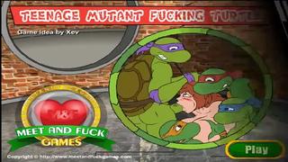 Эротическая флеш игра от m'n'f teenage mutant fucking turtles только для взрослых молодые для детей!!!