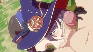 Admirer Adult Animation Hentai By Jxh33 Mona Genshin Impact[censored]