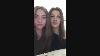 Hot lesbians from russia in periscope