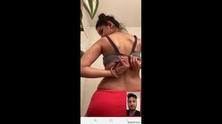 Today Off The Hook Marvelous Paki Woman Showing Her Tits And Muff On Movie Call