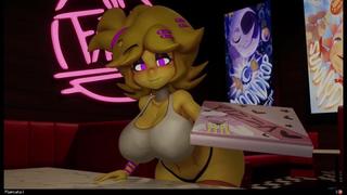 Five nights at freddys 2 фиолетовый аниматроник и мой кривой ...