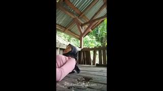 Viral jilbab baju merah part 1 porn video on BrownPorn